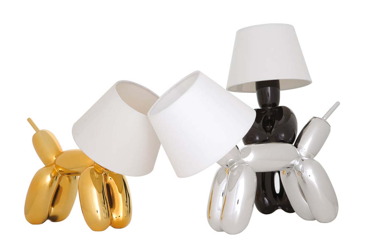 10133 Tischlampe silber